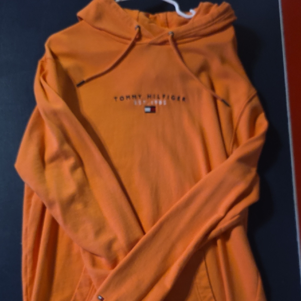 Tommy Hilfiger Vibrant Orange Sweatshirt